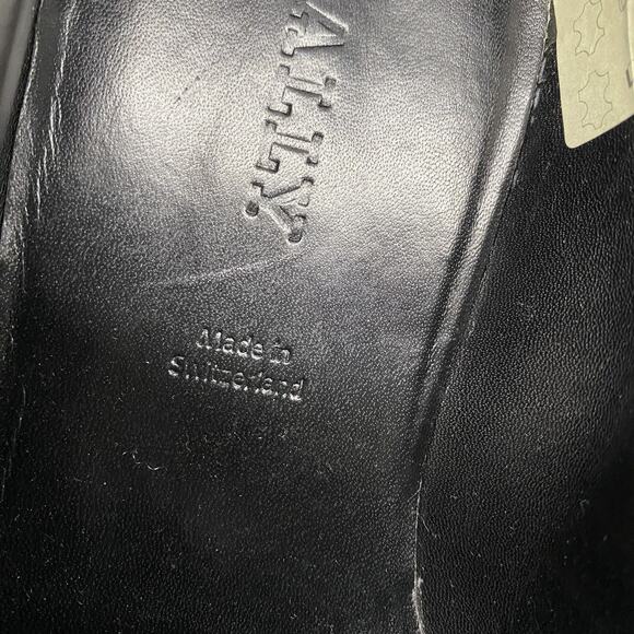 Bally Vignolo Black Leather HorseBit Loafers Men 9.5 D Swiss Made Quiet Luxury
